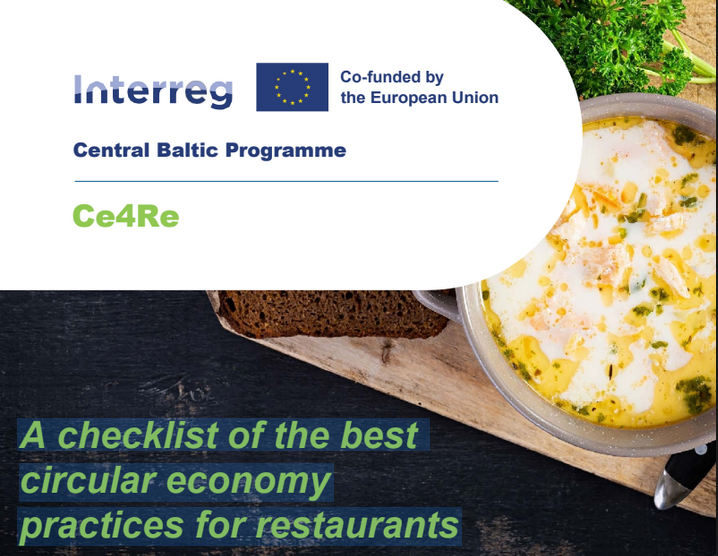 A checklist of the best circular economy practices for restaurants