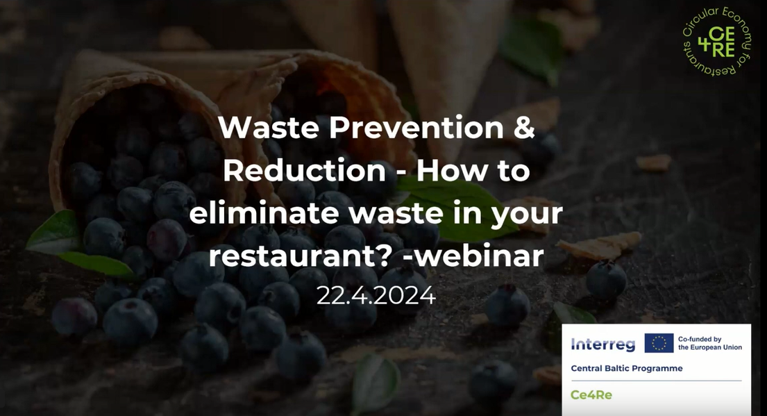 Waste Prevention & Reduction – How to eliminate waste in your restaurant?
